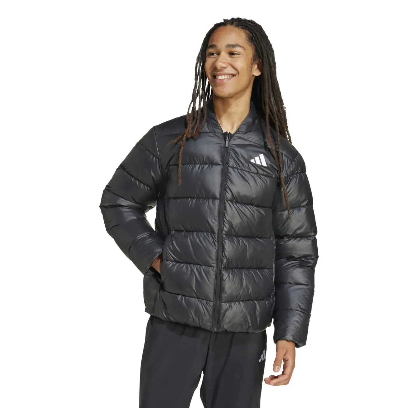 Adidas Essentials CLIMAWARM Synthetic Down Puffer Hooded Men's